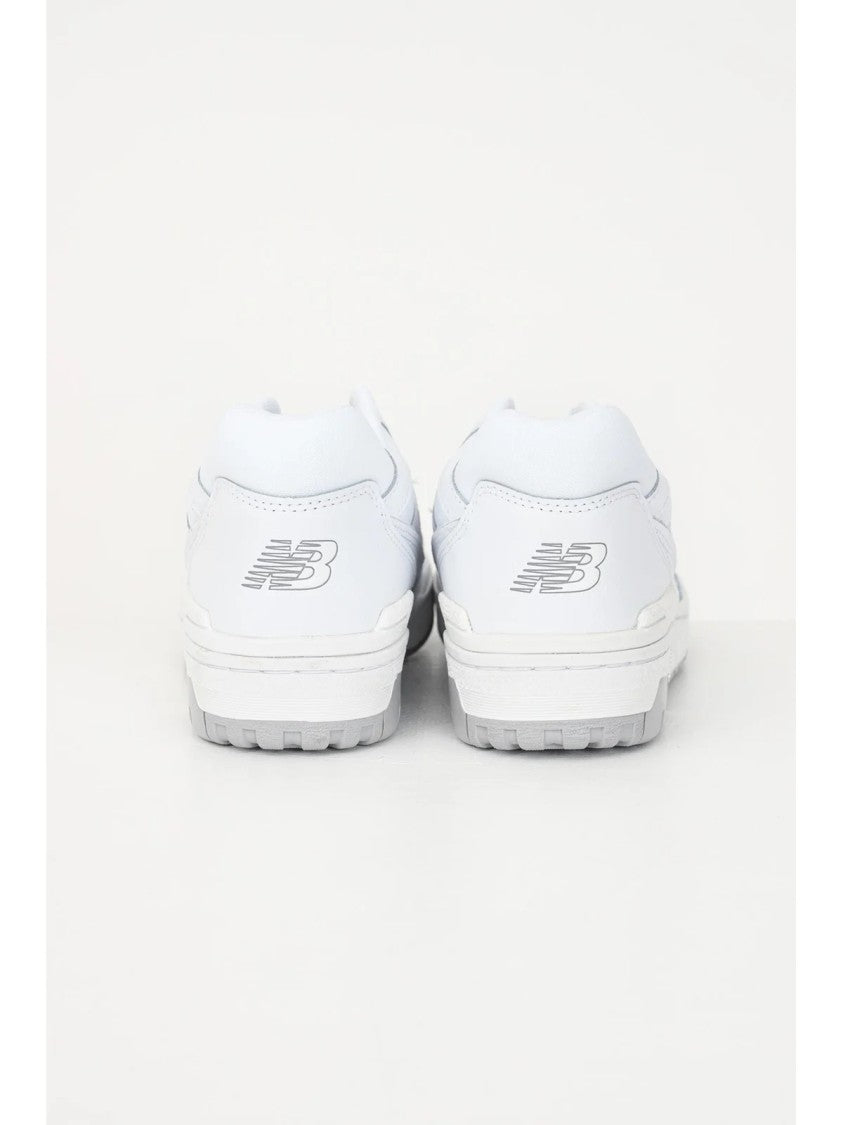 New Balance White Leather Basketball Sneakers