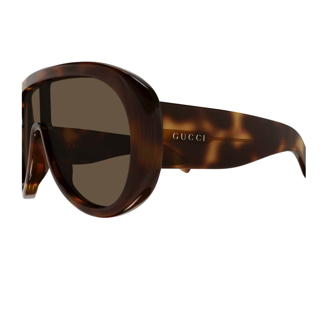 Kering Eyewear S.P.A. Gg2164s Havana Brown Shield Sunglasses