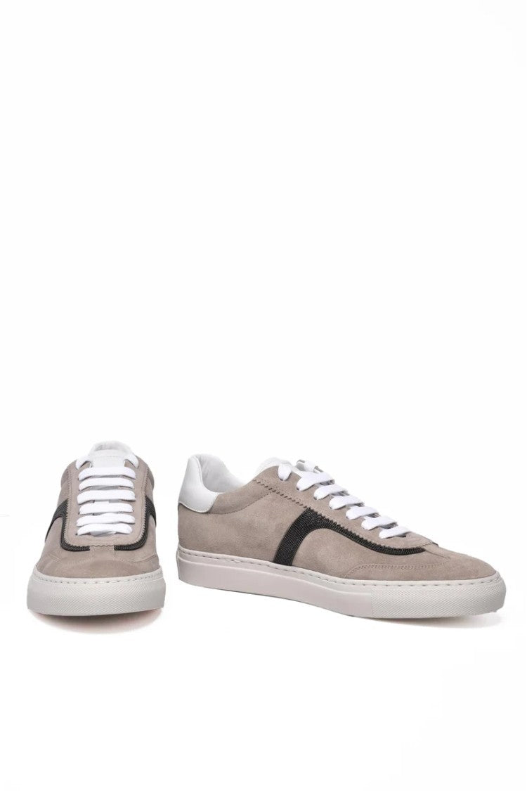Brunello Cucinelli Suede Sneakers - Grey