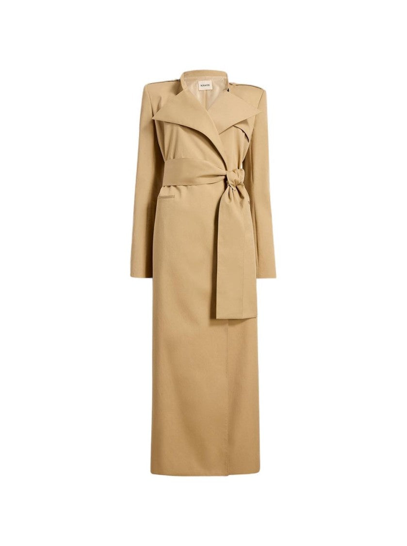 Khaite Maxwell Coat Wheat