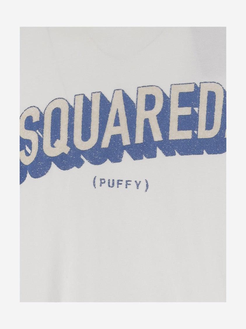 Dsquared2 Crew Neck Cotton T-Shirt