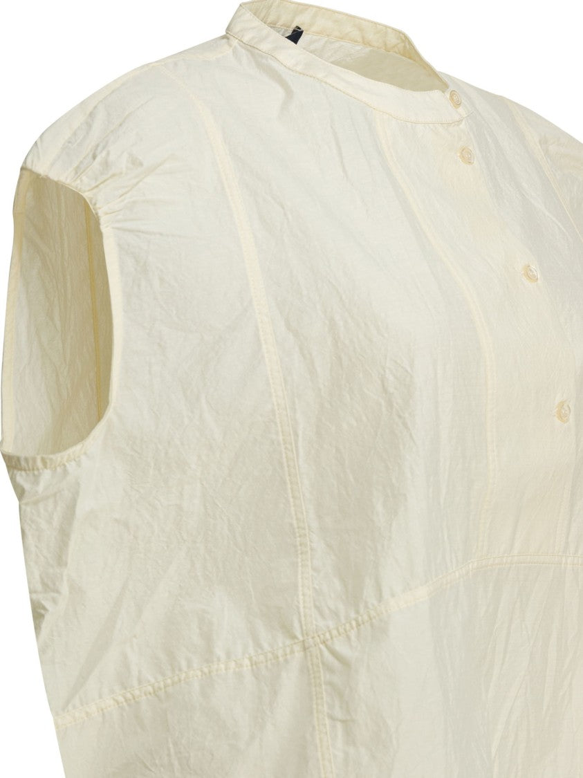 Soeur Boxy White Sleeveless Top