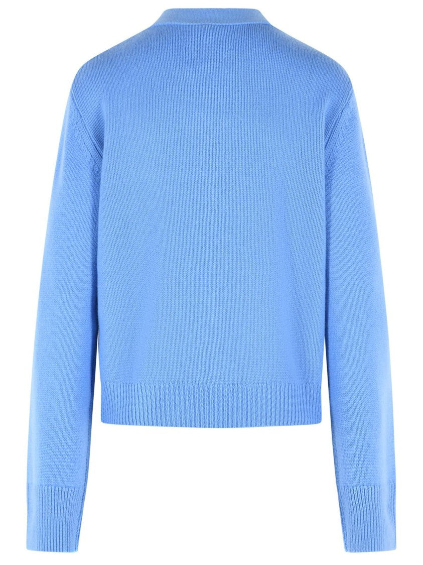 Lisa Yang 'Danni' Light Blue Cashmere Cardigan