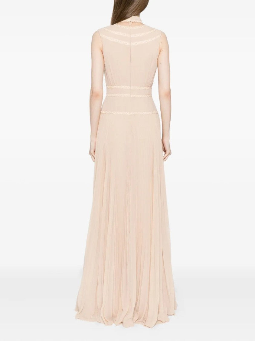 Saiid Kobeisy Crepe Georgette Dress