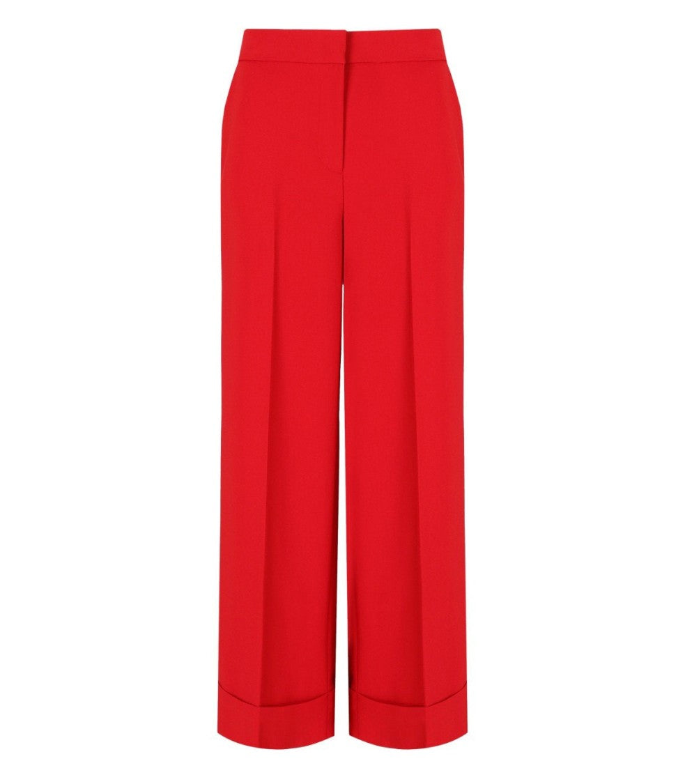 Essentiel Antwerp Imo Red Cropped Pants