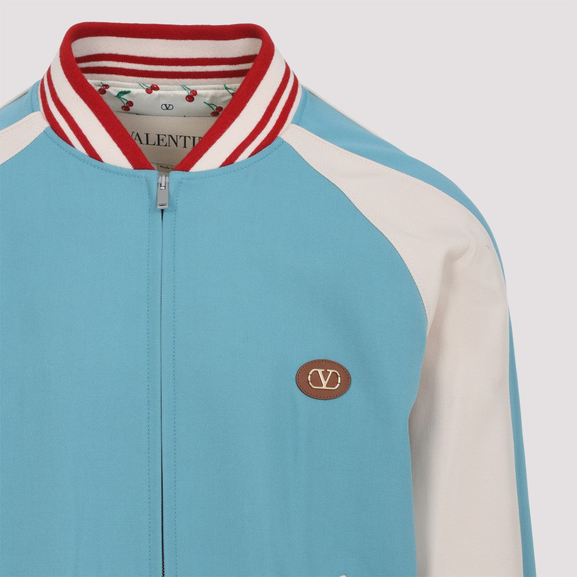 Valentino Comfortable Viscose Blue Jacket