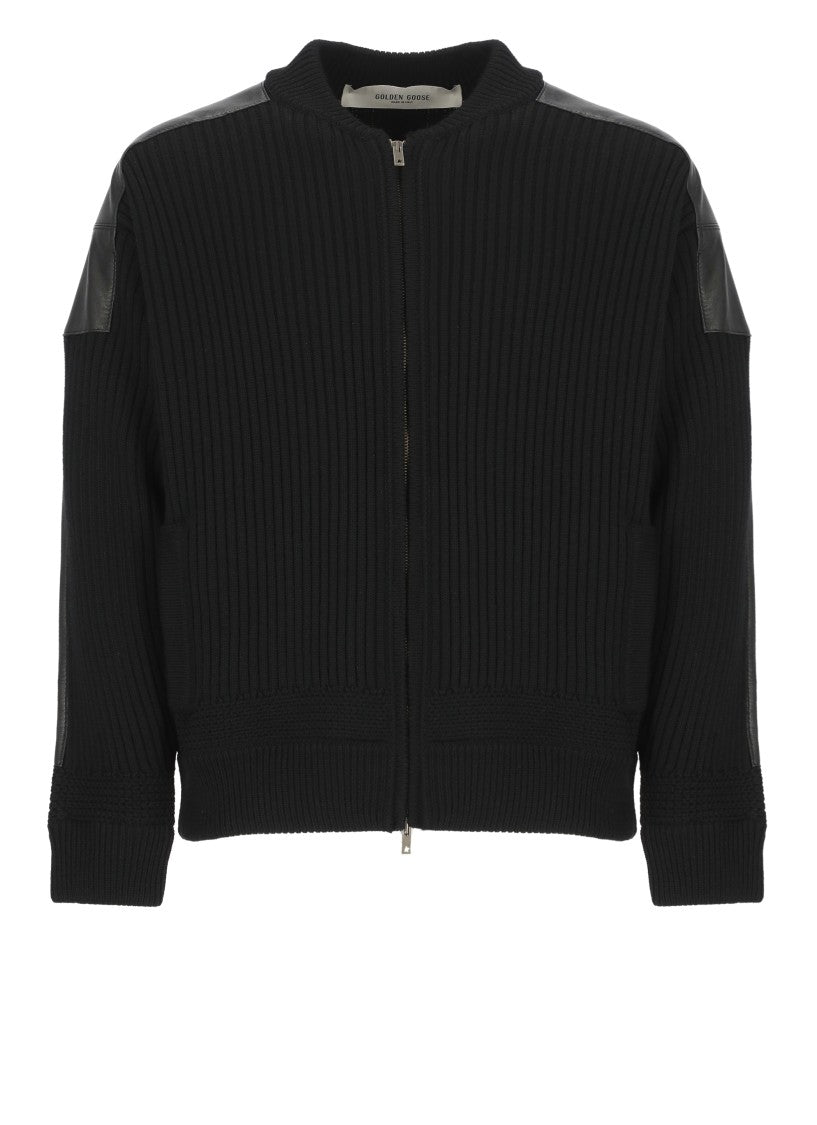 Golden Goose Black Fisherman Cardigan