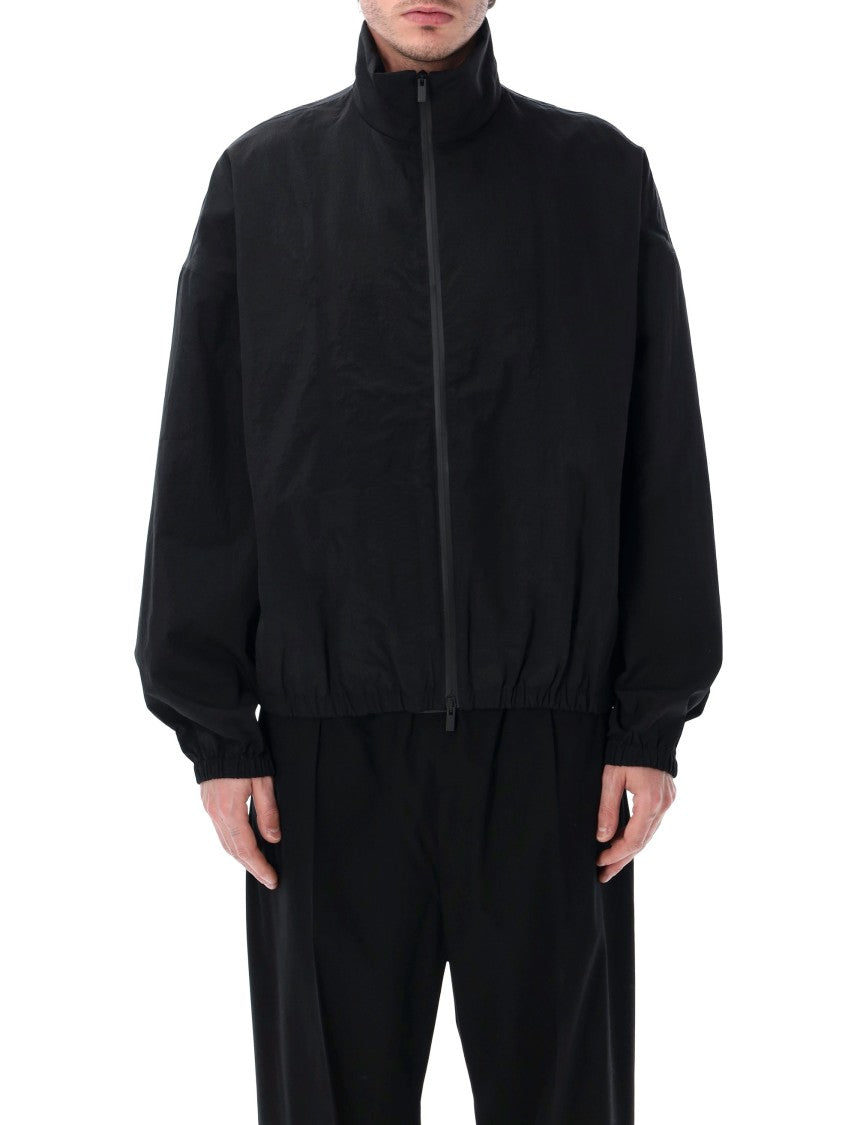 Fear Of God High Collar Black Tech Track Jacket