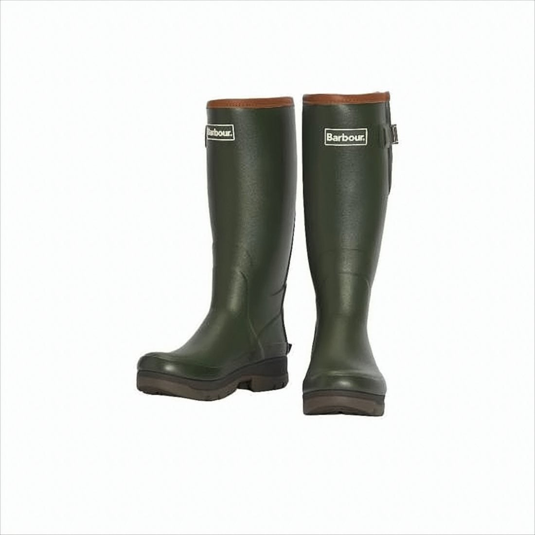 Barbour Matte Finish Tall Rubber Boots