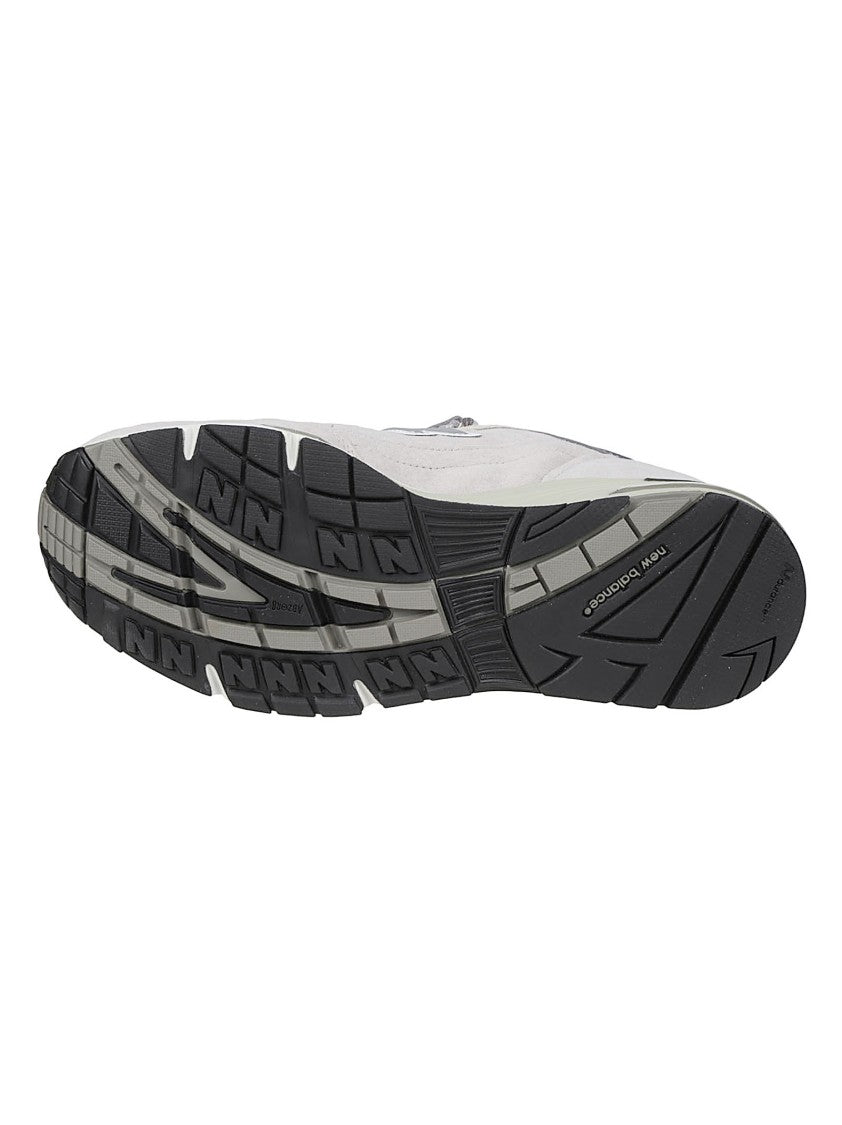 New Balance Grey 991 Layered Suede Mesh Sneakers