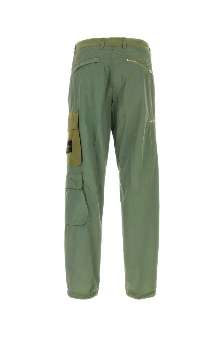 Stone Island Utilitarian Straight Pants With Multi-Patch Pockets