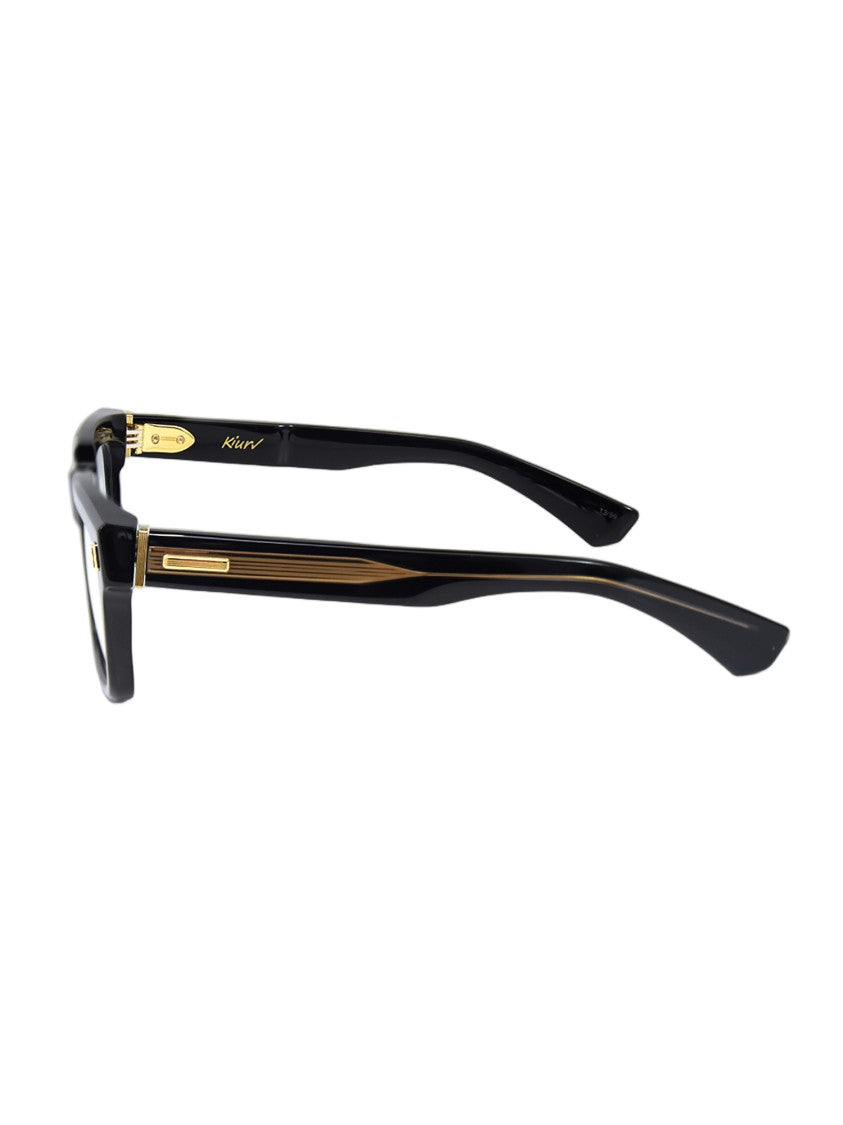 Kiurv Black Acetate Celluloid 150 Mm Optical Frames