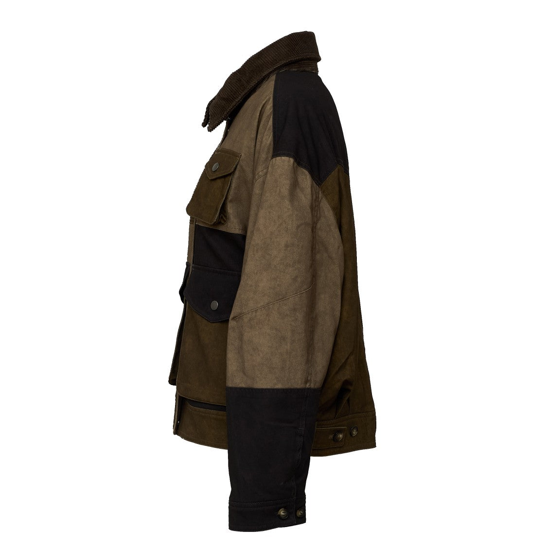 Isabel Marant Risla Patchwork Oversized Jacket