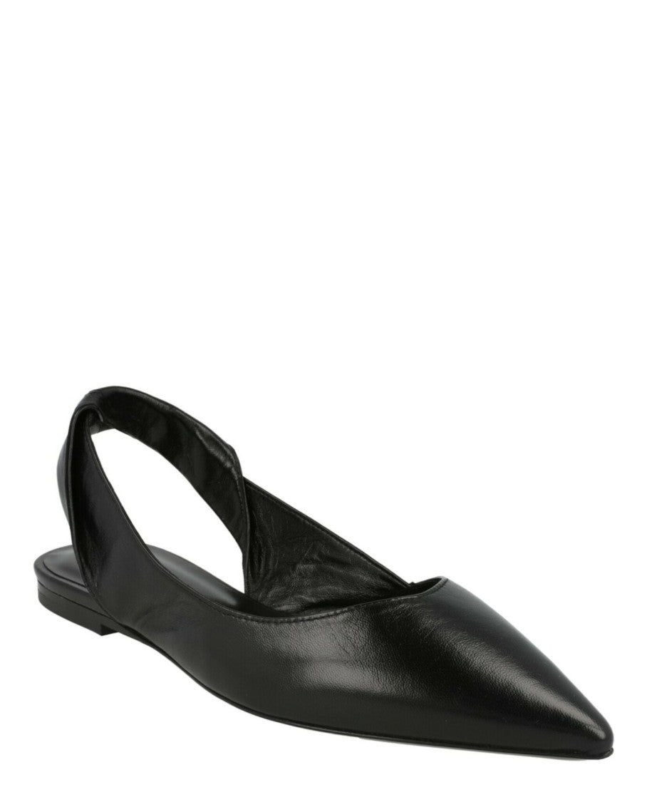 By Far Yasha Leather Flats