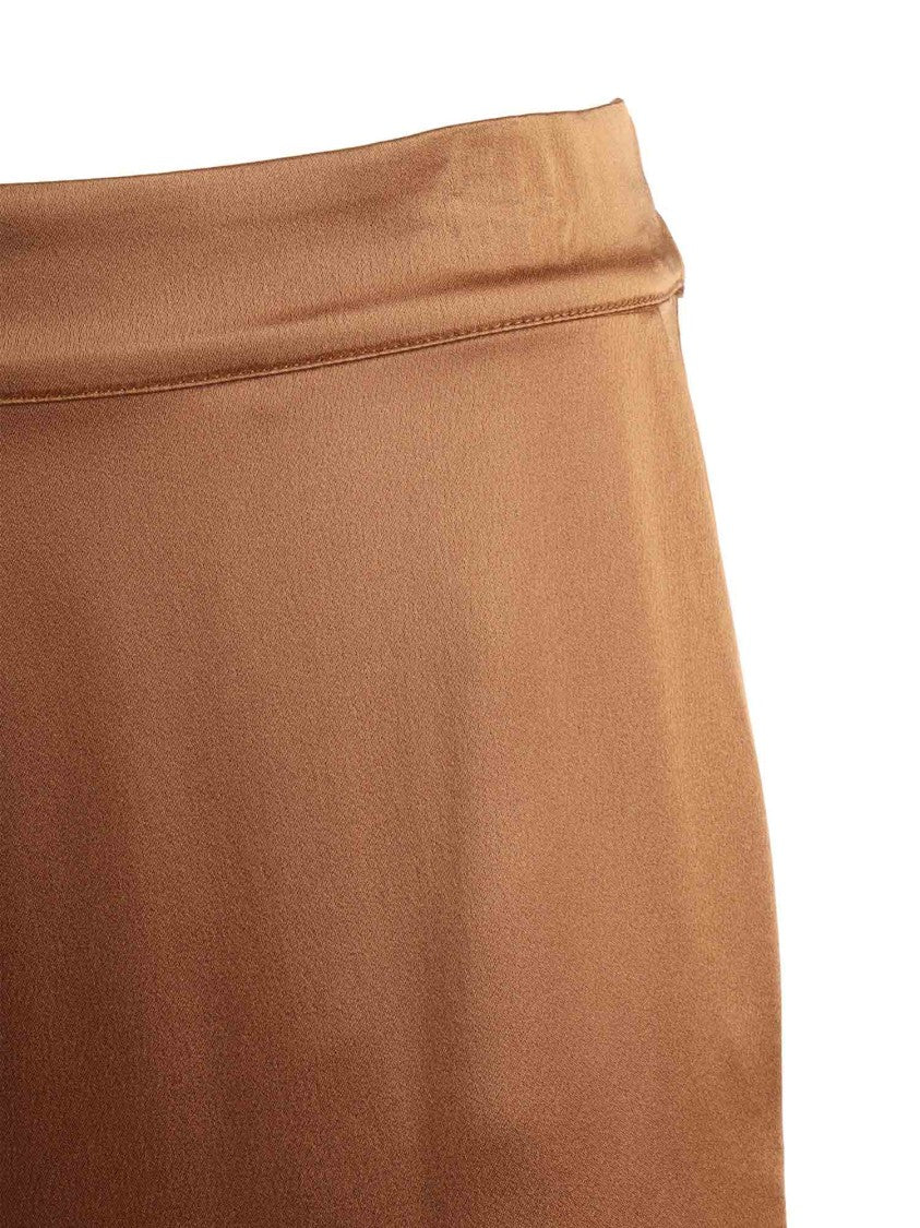 Clips High Waisted Fluid Straight-Leg Pants