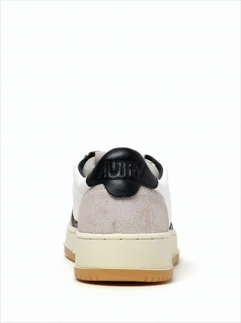 Autry Low-Top Sneakers With Leather And Suede Panels