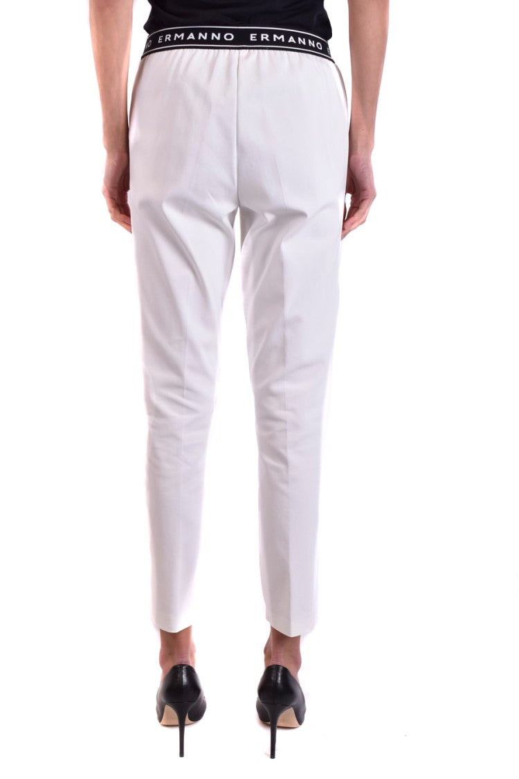 Ermanno Cropped Trousers With Tapered Fit