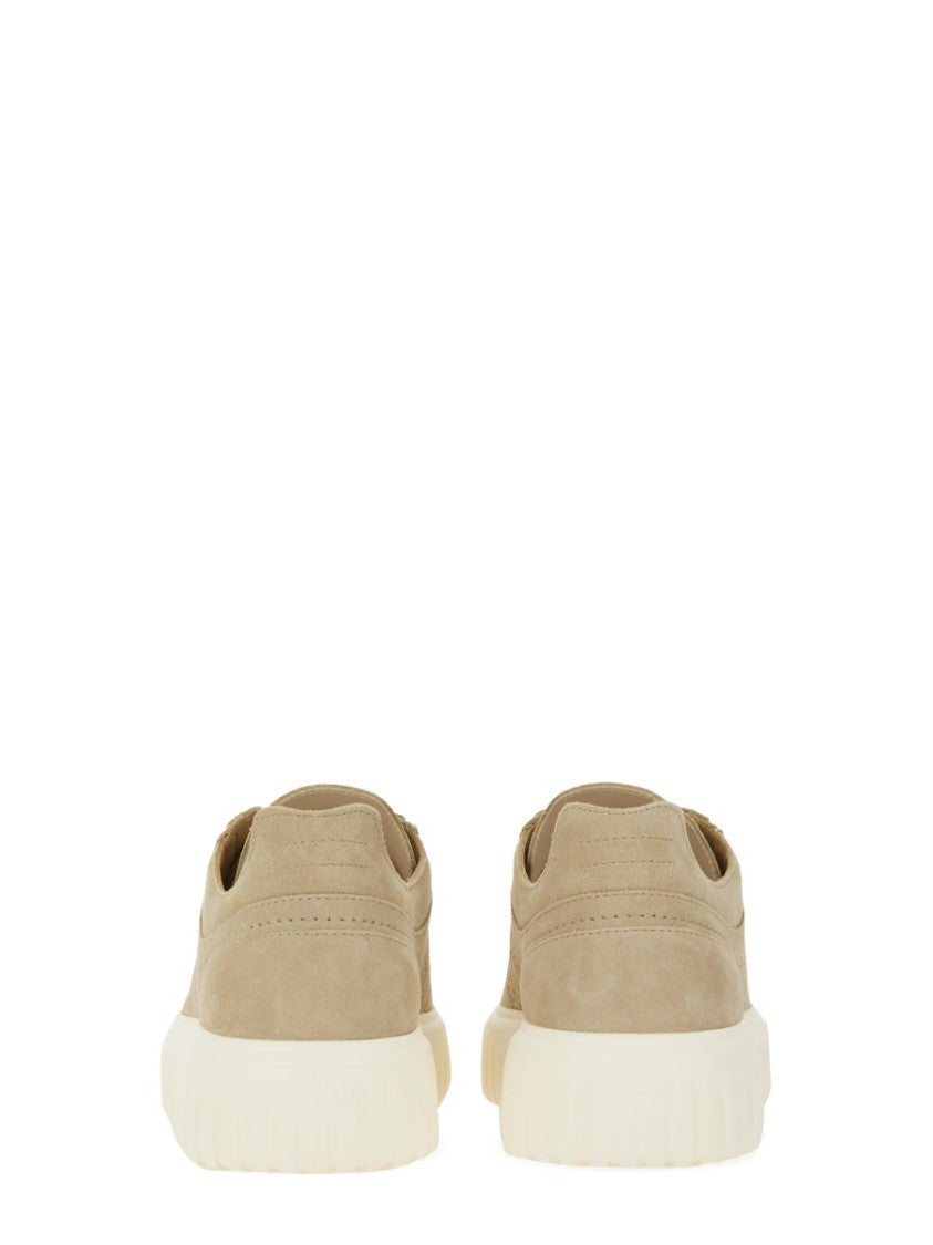 Hogan Calfskin Suede Sneakers