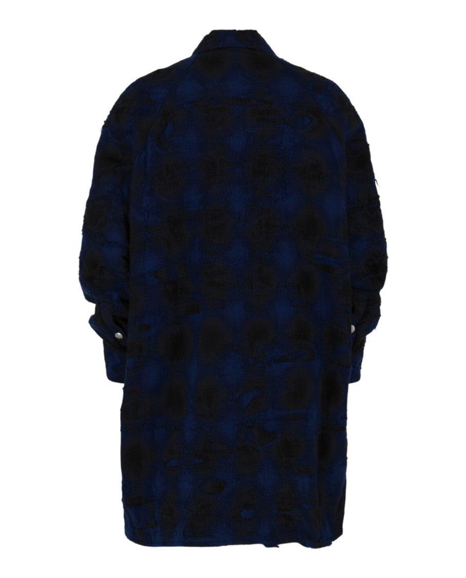 Givenchy Distressed Hi-Low Jacket