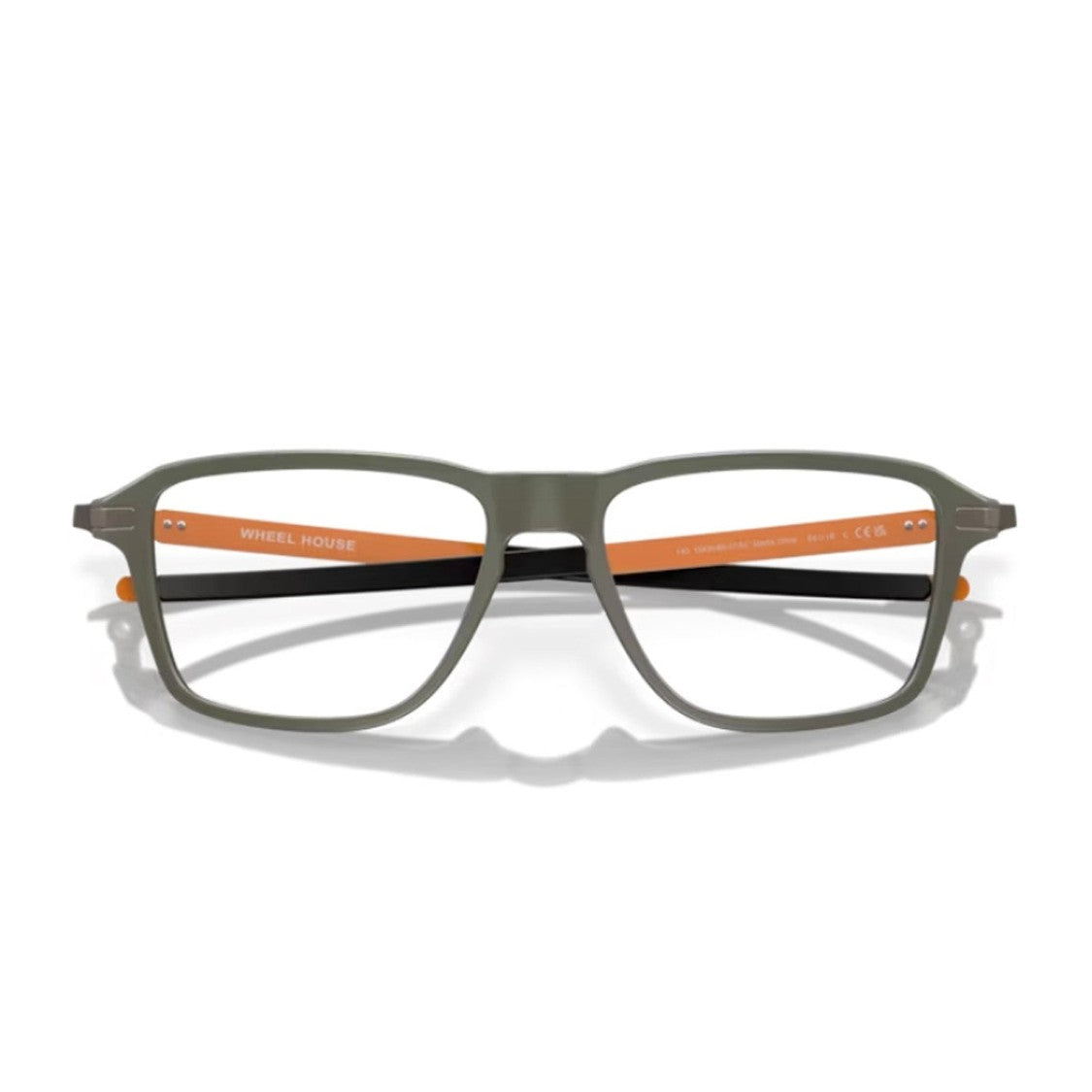 Oakley Green Ox8166 Wheel House Acetate-Blend Square Sunglasses