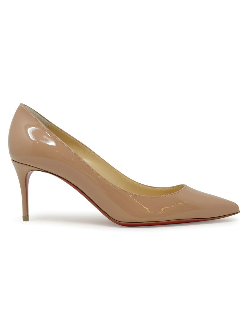 Christian Louboutin 3191451 Pk1a Nude Patent Kate 70 Pumps