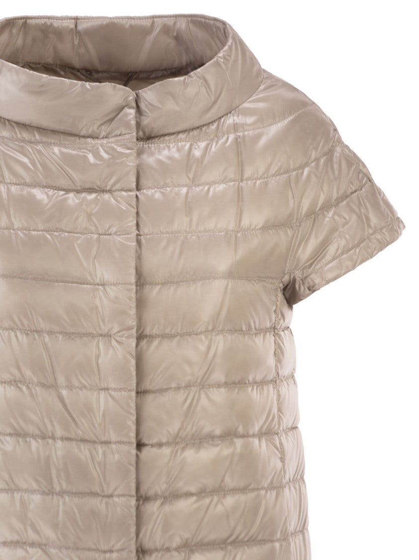 Herno Emilia - Down Jacket With Short Sleeves