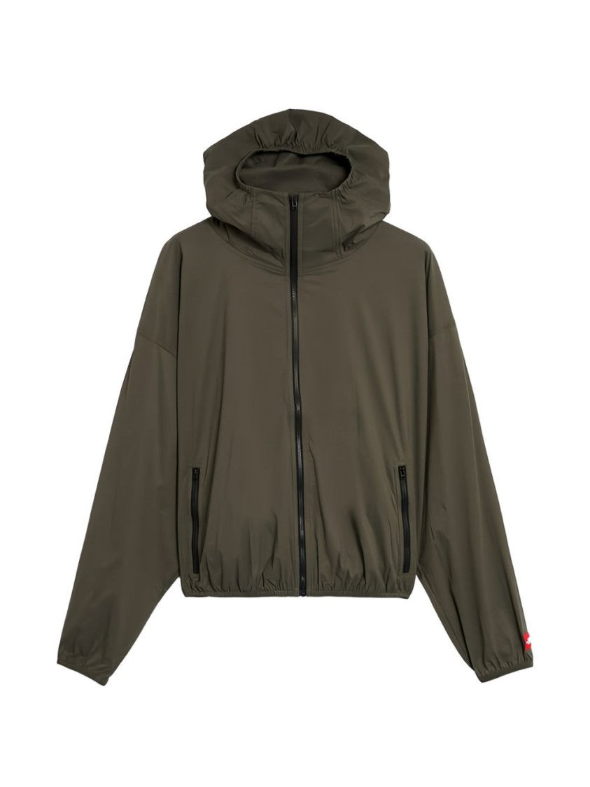 The North Face Black Relaxed-Fit Hooded Pocket Jacket