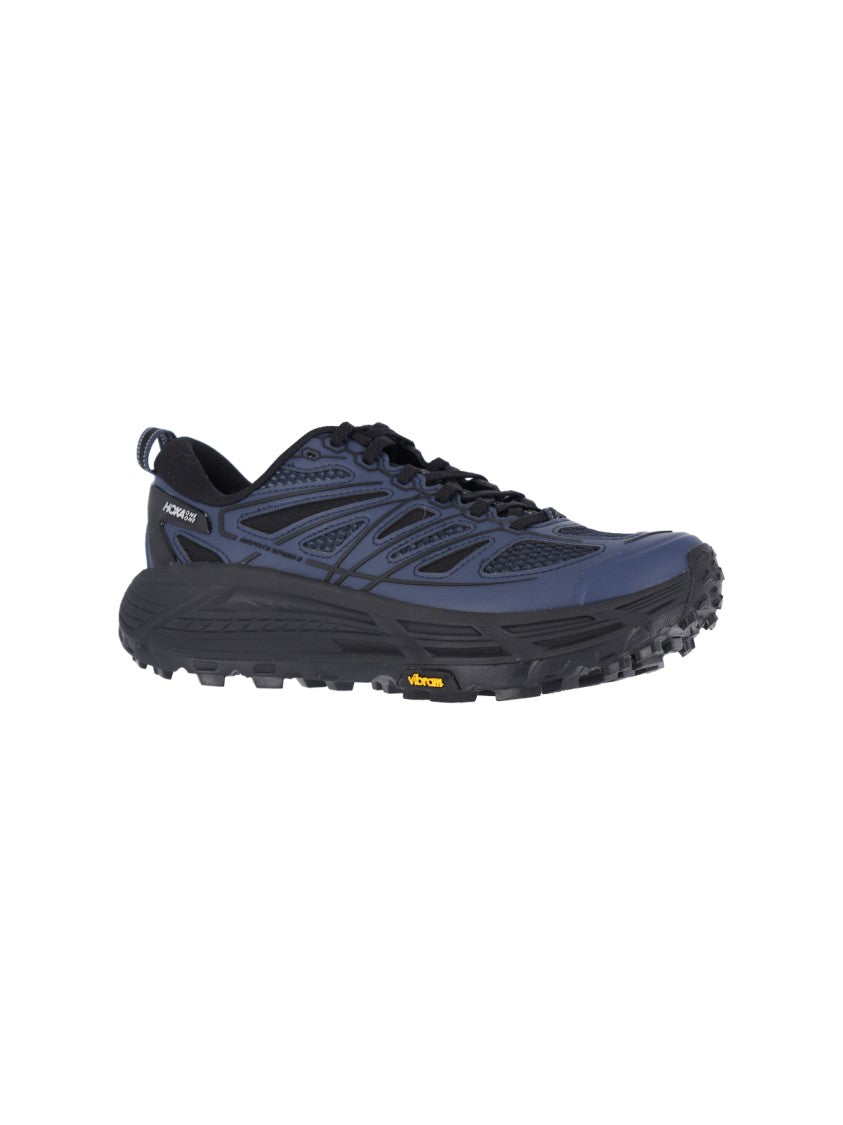 Hoka "Stealth/Tech Mafate Speed 2" Sneakers – Black/Blue