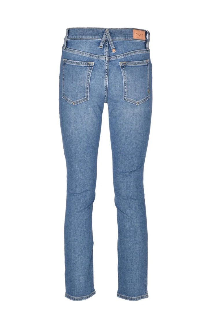 Cycle Colors Straight Stretch Jeans