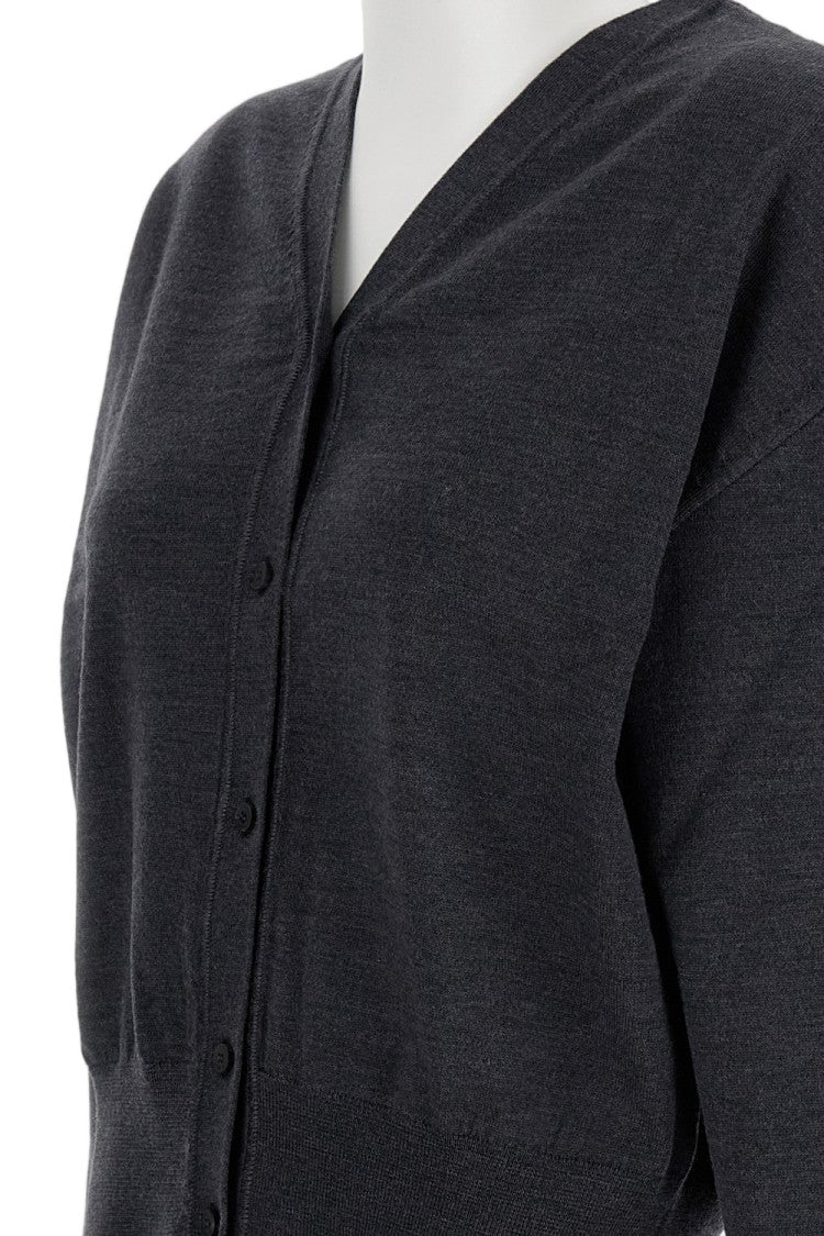 Jacquemus V-Neck Cropped Cardigan