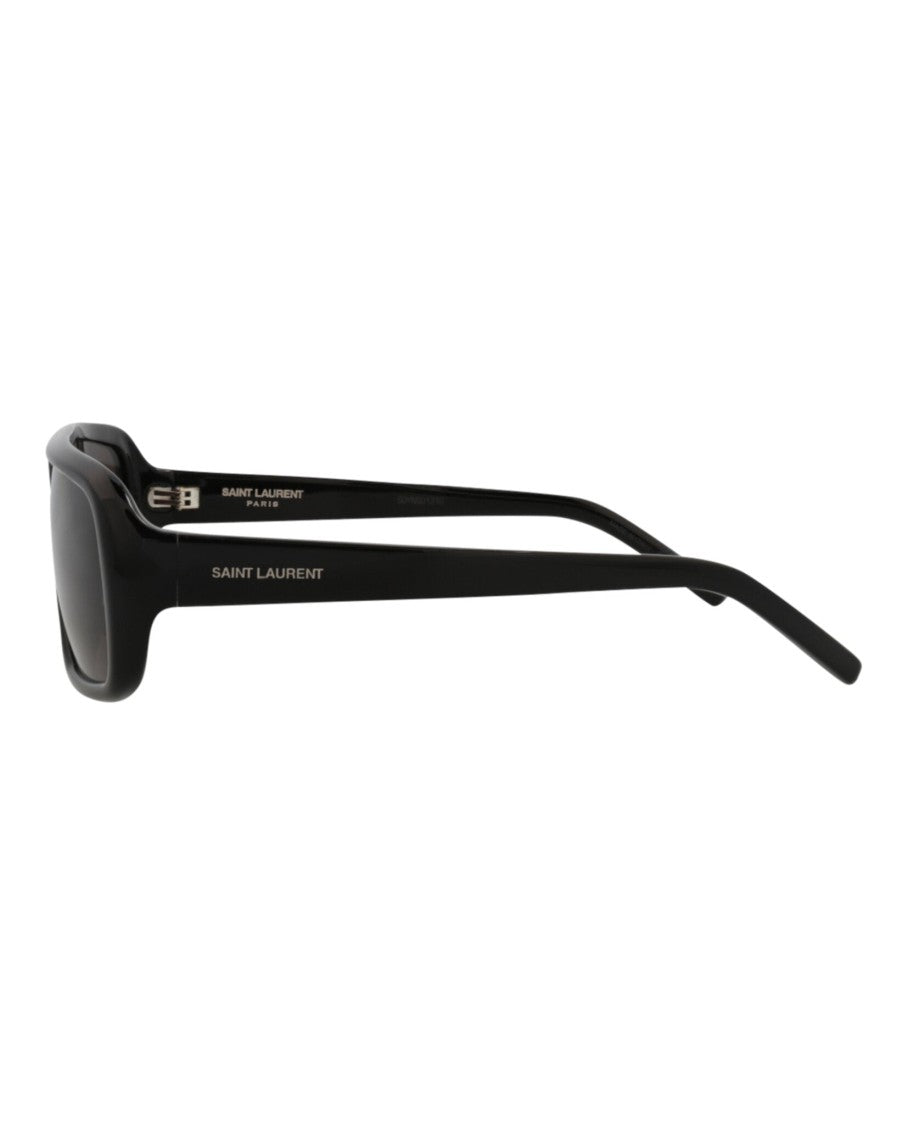 Saint Laurent Aviator-Frame Acetate Sunglasses