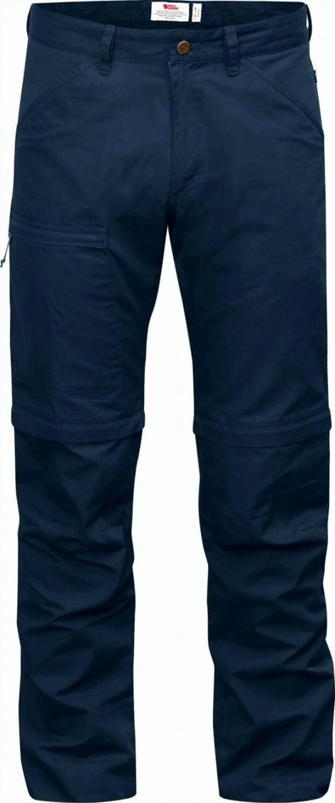 Fjallraven Zip-Off Straight Fit Pants With Multi-Pocket Design