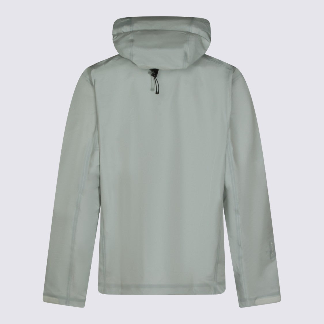 Arc'teryx Light Grey Minimalist Jacket With Hood And Zippered Pocket