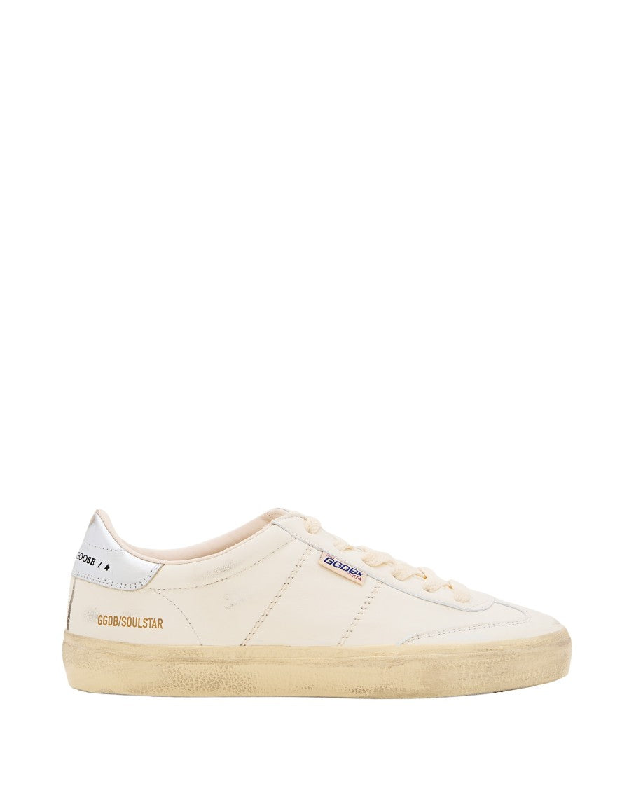 Golden Goose White Soul-Star Sneakers