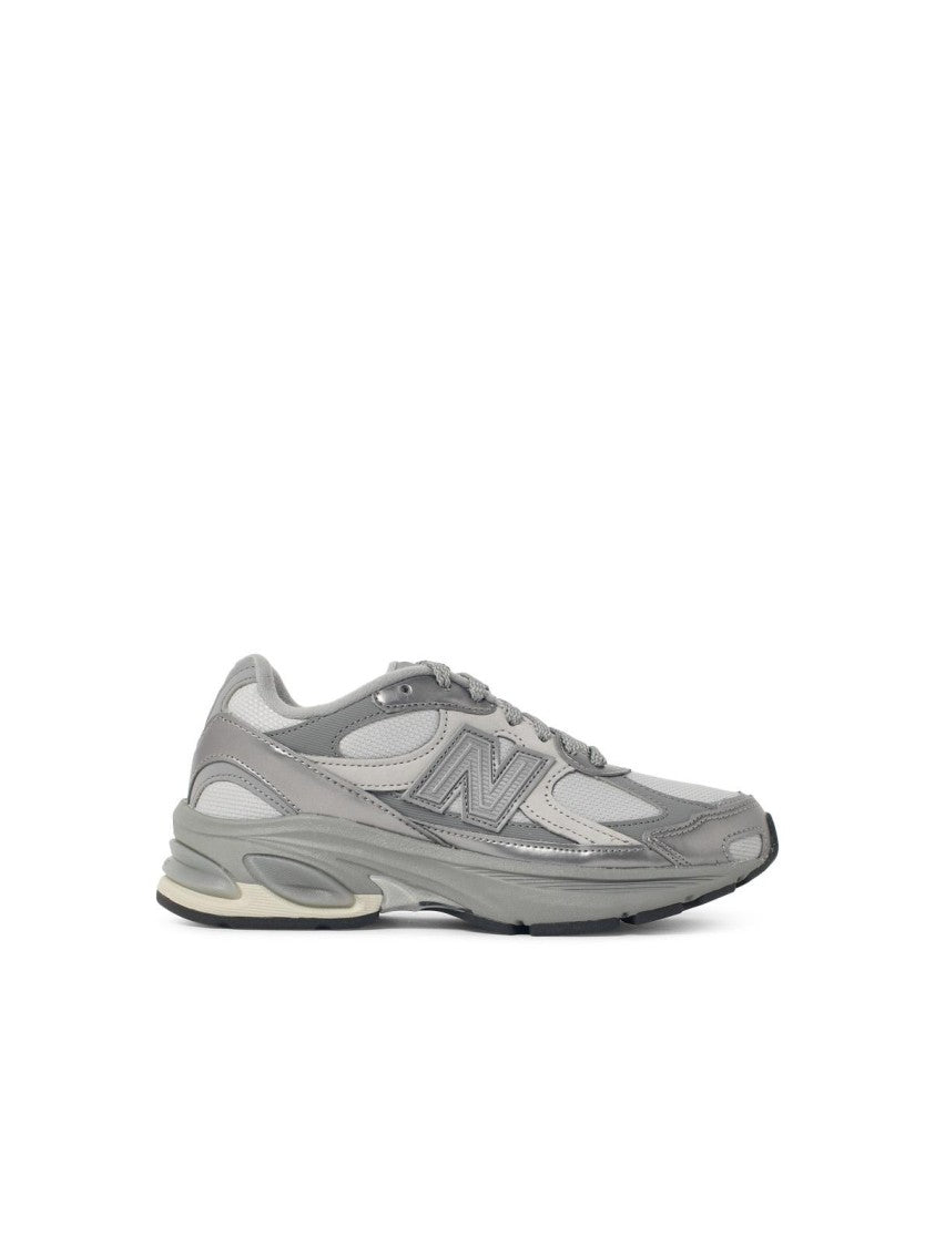 New Balance Slate Grey 2010 Suede-Insert Mesh Sneakers