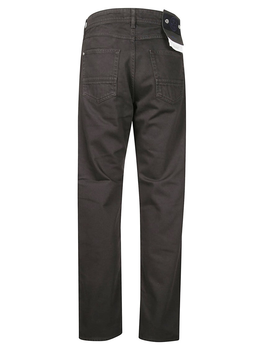 Stone Island Regular Straight Cotton Jeans
