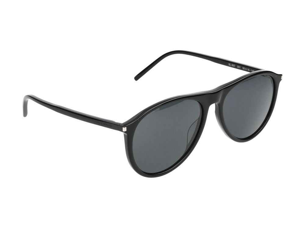 Saint Laurent Sunglasses Saint Laurent Sl 667 001 Black Black Black 56/16/145