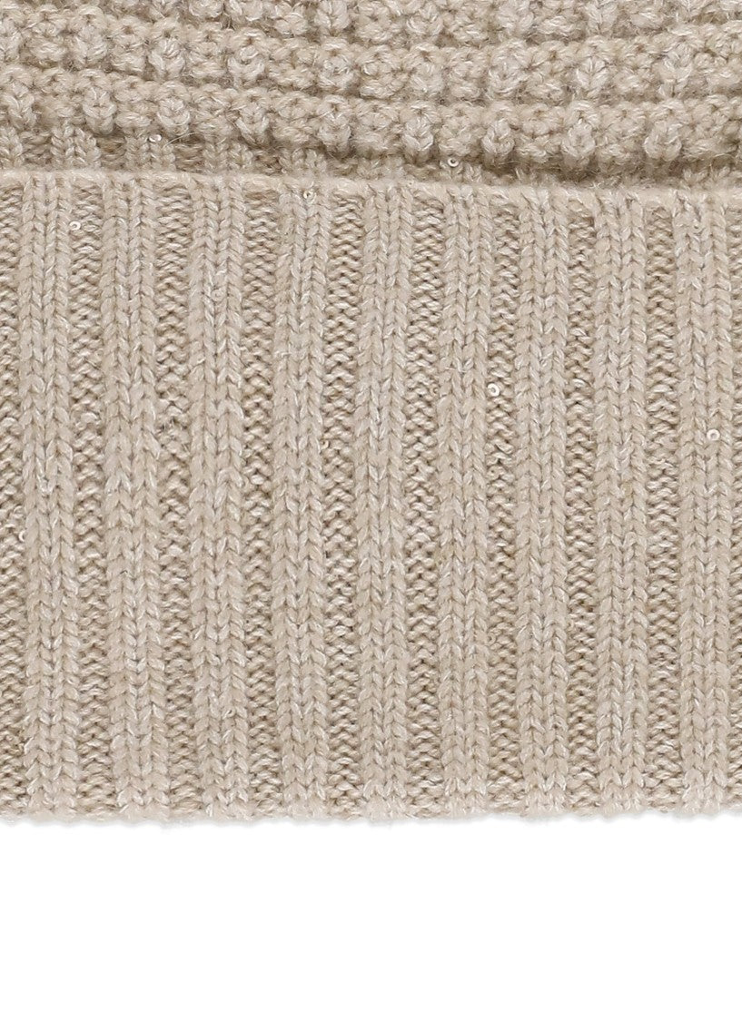 Fabiana Filippi Wool-Blend Sequined Beanie