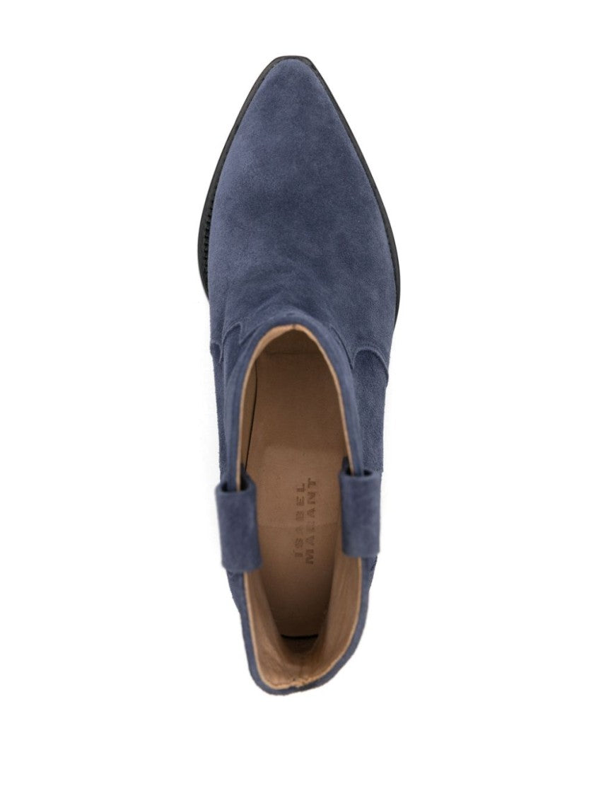 Isabel Marant Blue 45Mm Dewina Ankle Boots