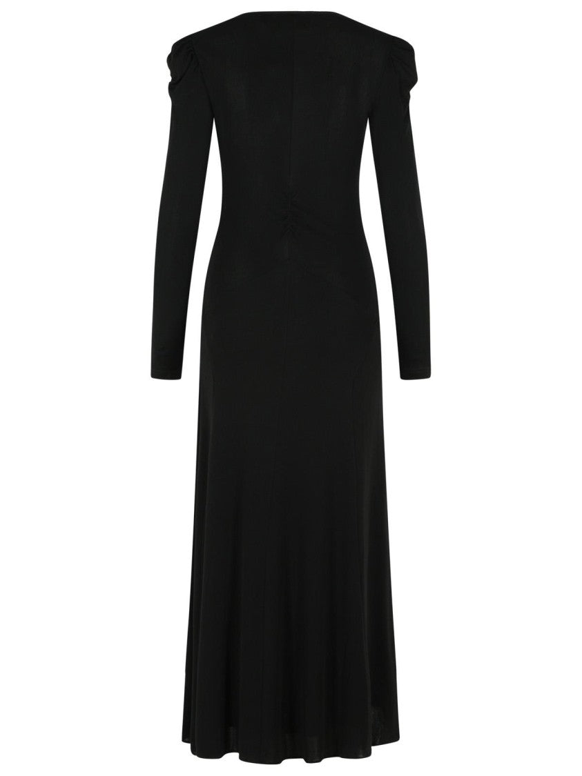 Isabel Marant 'Nejma' Black Viscose Dress