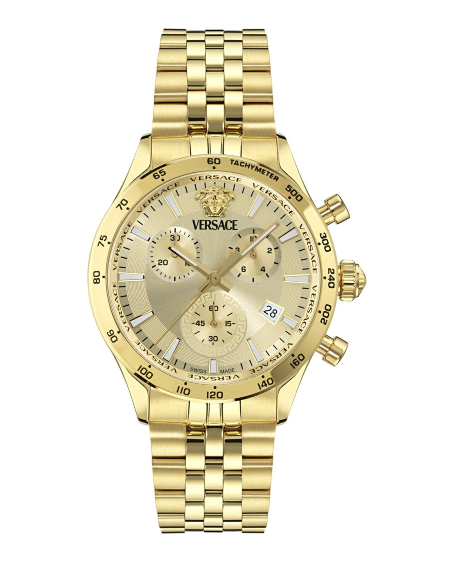 Versace Hellenyium Chrono Petite Bracelet Watch