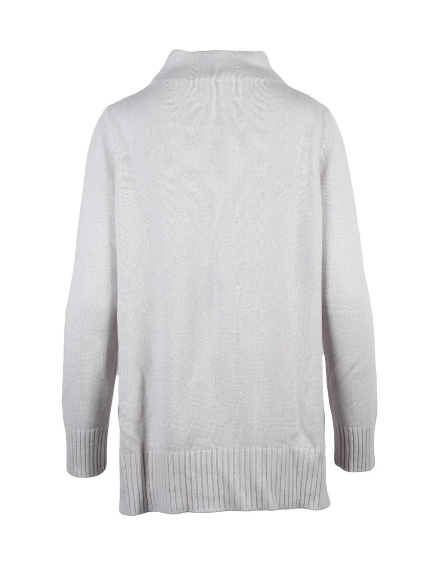 Gran Sasso Beige Virgin Wool And Cashmere Blend Sweater