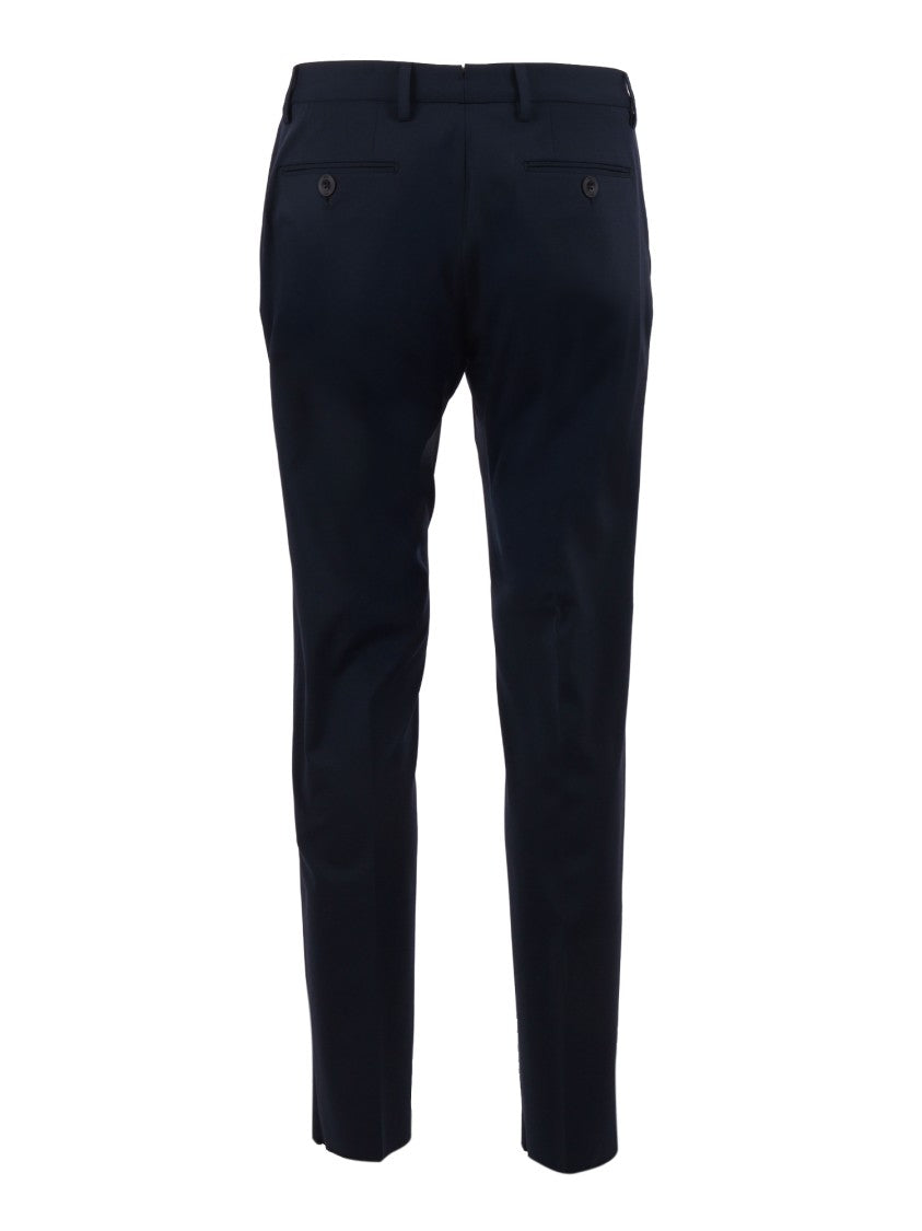 Tombolini Tmb Tailored Slim Fit Straight-Leg Pants