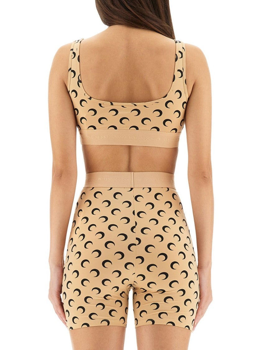 Marine Serre "Moon" Top Bra