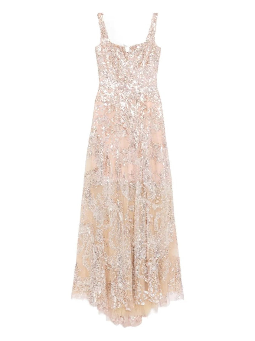 Saiid Kobeisy Embroidered Long Dress