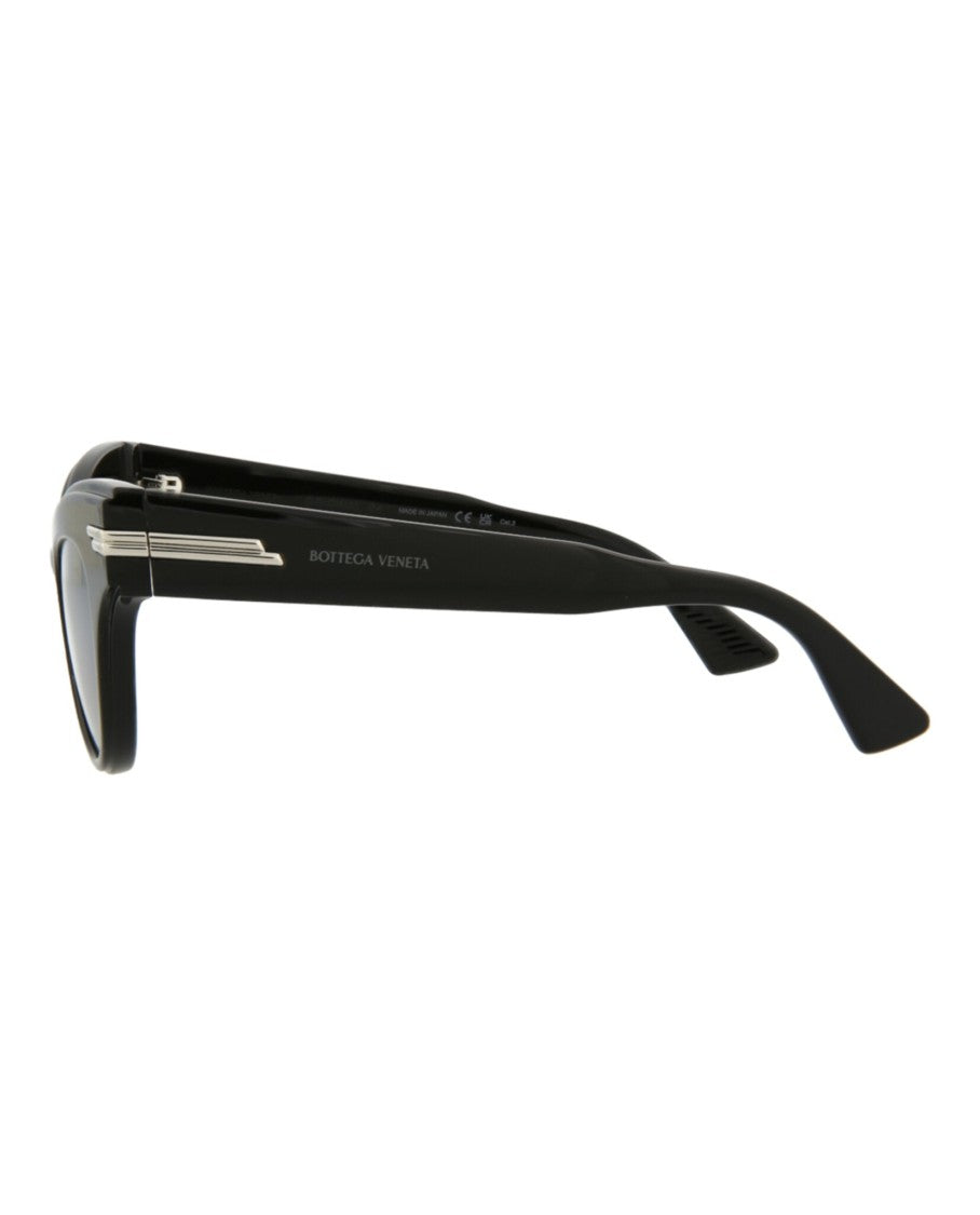 Bottega Veneta Cat Eye-Frame Acetate Sunglasses With Saddle Nose Bridge
