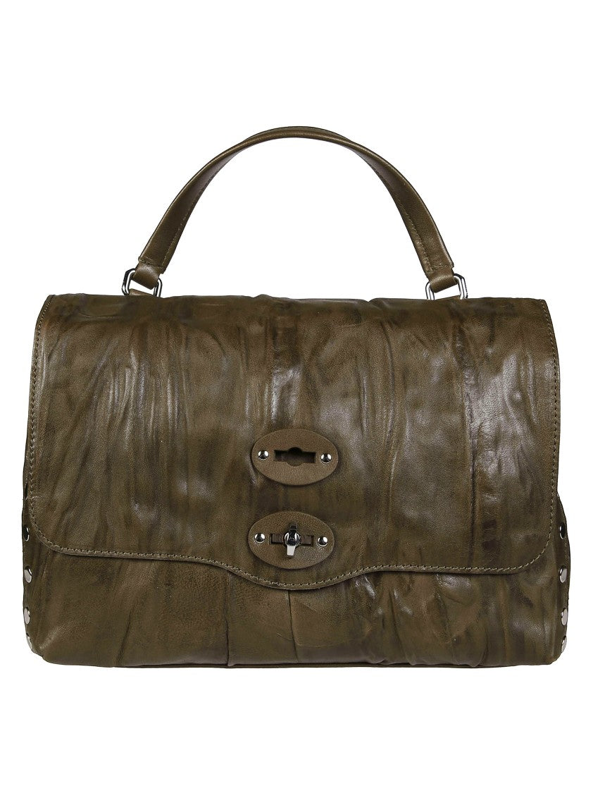 Zanellato Postina Plisse Shoulder Bag