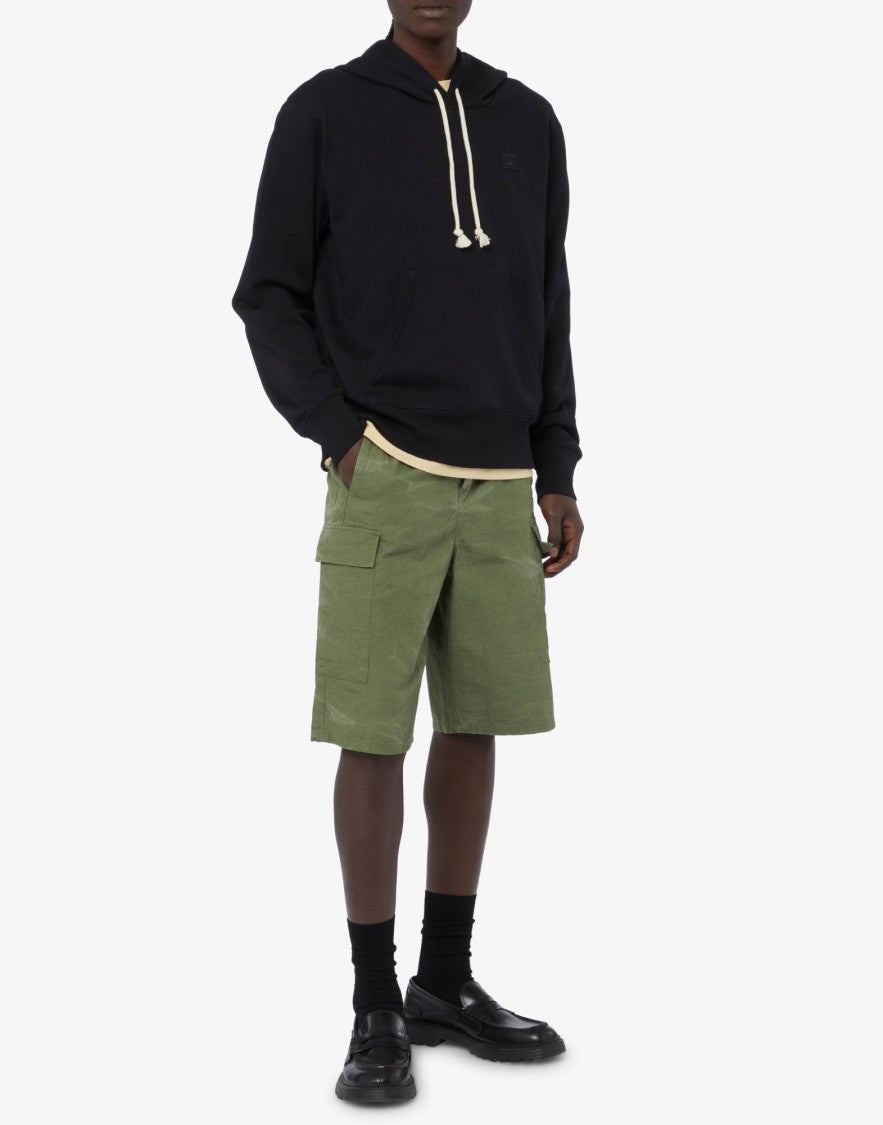 Acne Studios Fairah Face Logo Hoodie