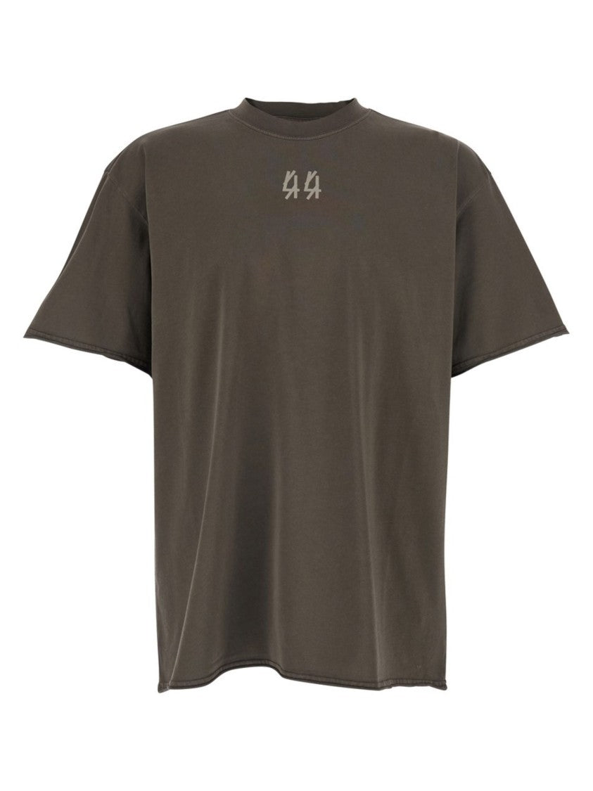 44 Label Group Muted Earthy Subtle Logo Back Printed T-Shirt