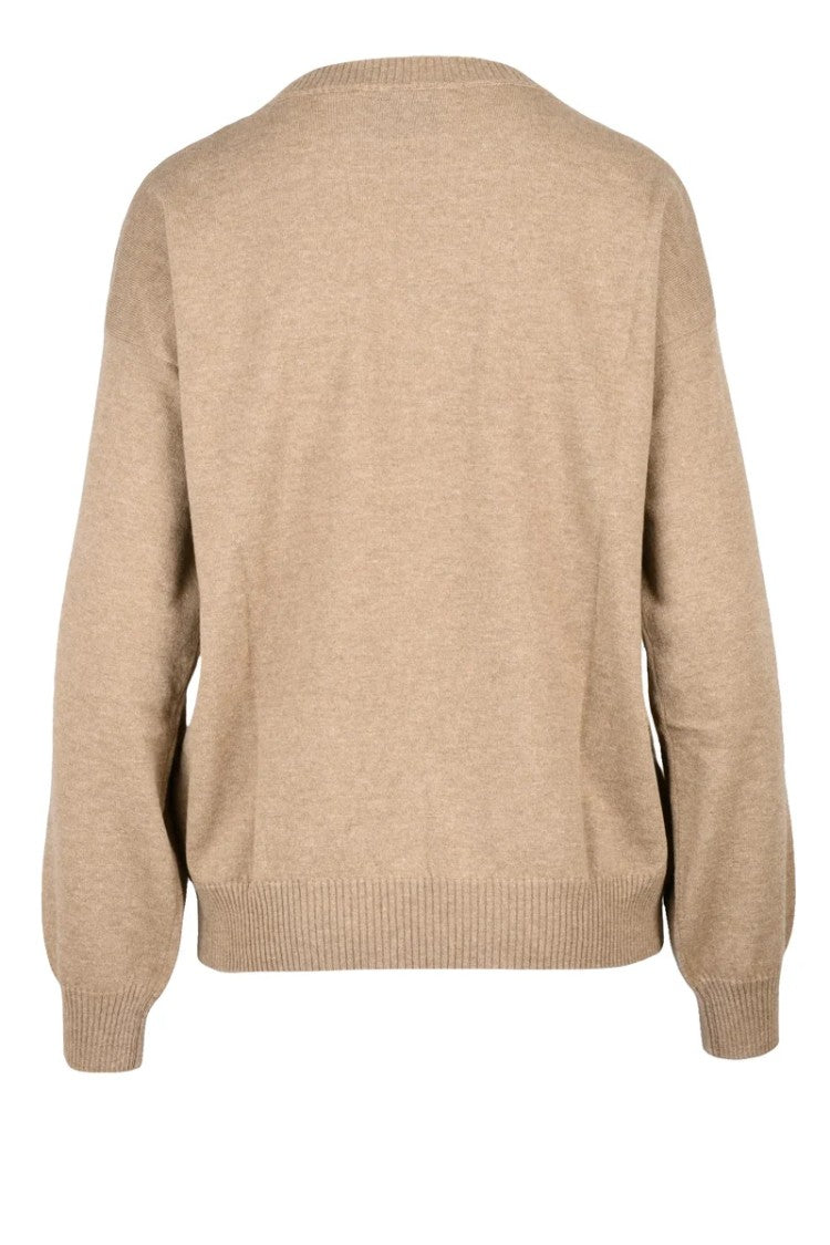 Ballantyne Crew Neck Sweater - Beige